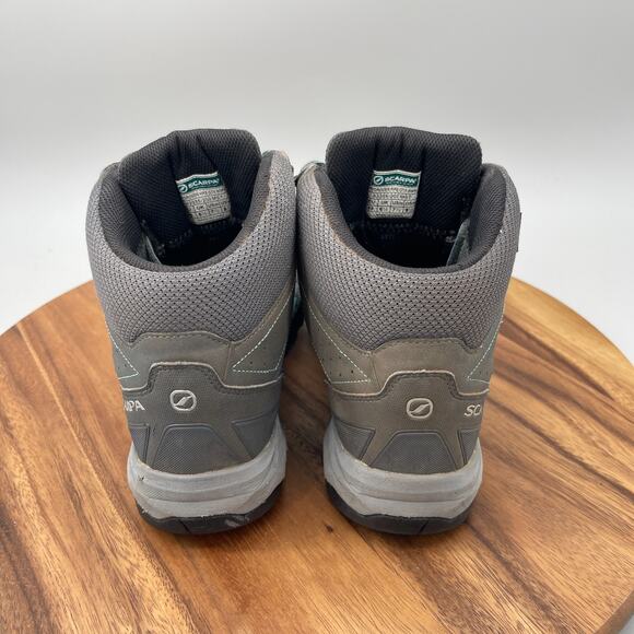 Scarpa Hydrogen Hike Gtx Boots Womens Size 8.5 Gray Trail Hiking Walking Shoes - Picture 5 of 10